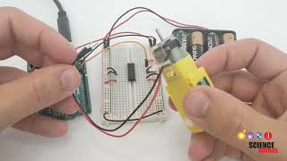 Arduino Self-Driving Car Lesson 1:  Controlling a Motor