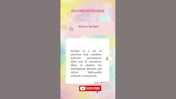 1. DevOps Basics: What is DevOps?