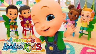 A Ram Sam Sam e Canções Divertidas | Músicas Infantis Educativas para Crianças LooLoo Kids 🎉