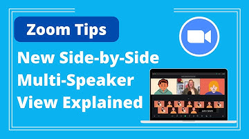 Zoom Tips: New Side-by-Side Multi-Speaker View Explained (Version 6.0) - Logan Clements