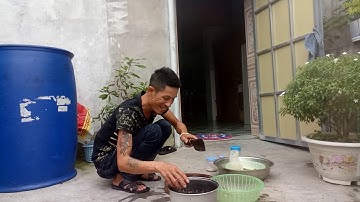 Dầu tháng làm món thịt chuột xào sả ớt