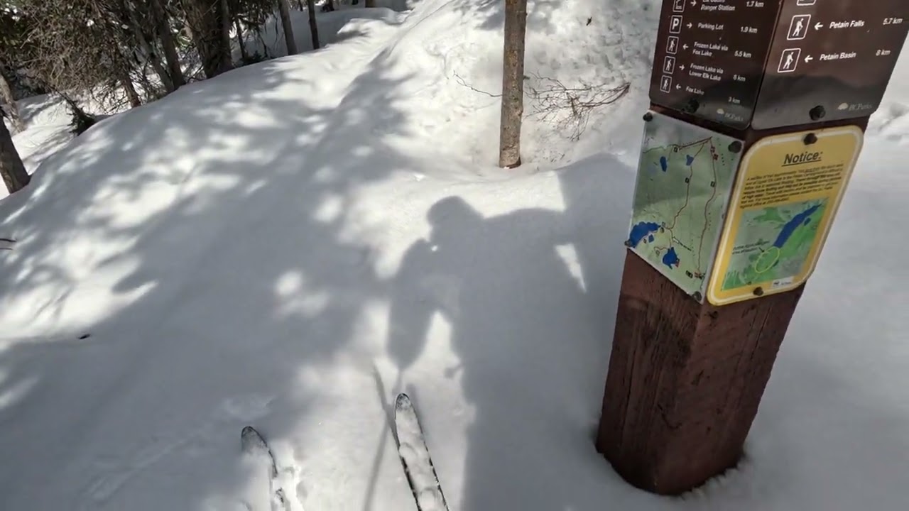 Elk Lakes Hut, Mar 2025