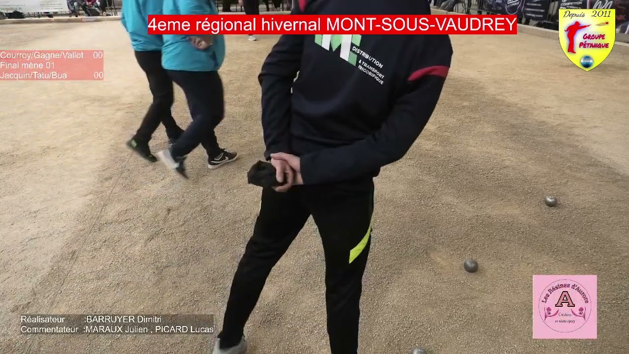 Miniature : 4eme régional de Mont Sous Vaudrey final Courroy VS Jacquin