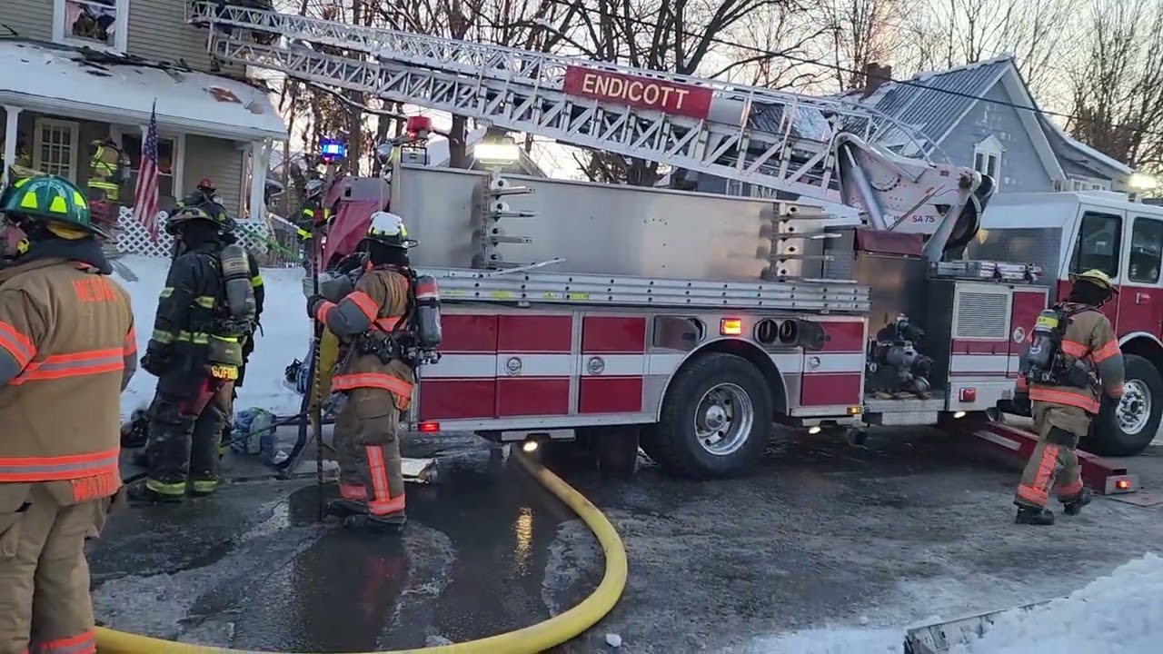 Second Multi-Alarm Fire in Less than 24 Hours in Endicott, NY