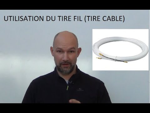 Comment utiliser un tire-fil ou aiguille d'électricien ?