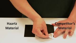 Haartz Convertible Soft Topping vs. Imported Soft Cloth - Crocking | The Haartz Corporation screenshot 5