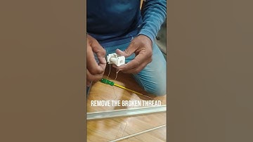 Roman blind repairing guide. #curtains #diy #shorts #romanblinds