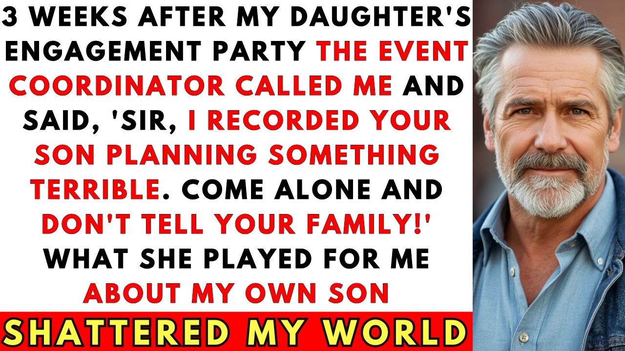 The Event Coordinator Called Me And Said She Had Recorded My Son Planning To Steal My Business