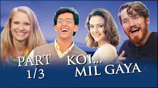 KOI...MIL GAYA MOVIE REACTION Part 1/3!! | Hrithik Roshan