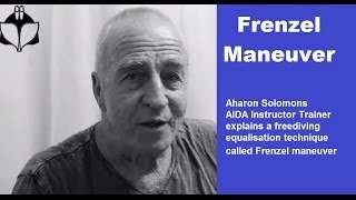 Aharon Solomons explains freediving equalization - Frenzel maneuver screenshot 5