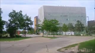 Walking around a campus site of university toronto scarborough