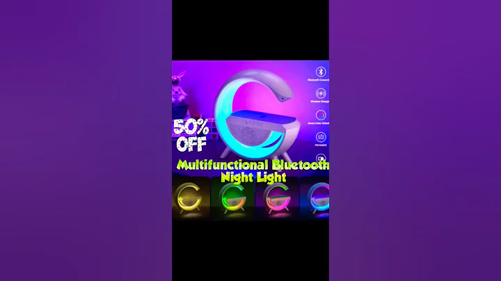 G-shaped Wireless Led Speaker #speaker #wireless