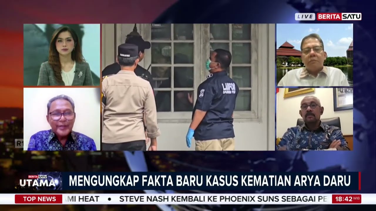 Debat Panas Penasihat Kapolri vs Pengacara Soal Fakta Baru Kematian Arya Daru #beritasatu