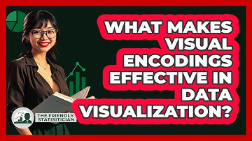 What Makes Visual Encodings Effective In Data Visualization? - The Friendly Statistician