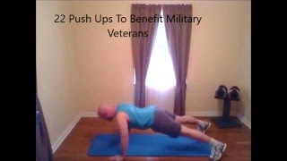 22 Pushups for Military Awareness
