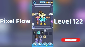 🎮 Pixel Flow Level 122 Walkthrough | Go Answer 🧩✨