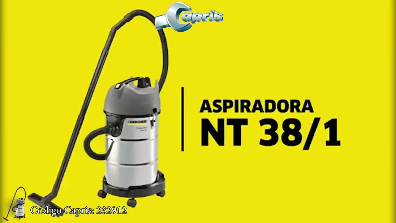 KARCHER 1.428-537.0 ASPIRADORA SECO/HUMEDO ACERO INOX 38L 1600W  127V/60HZ/1F