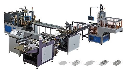 fully automatic rigid box machine