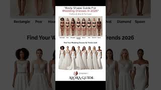 The Ultimate 2026 Wedding Dress Guide By Body Shape! 👰✨ #trendingnow #fashion #ootdguide #glowup