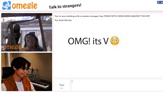 BTS V (TAEHYUNG) ON OMEGLE(Part2) screenshot 1