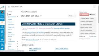 Add the Library to Your Canvas Course