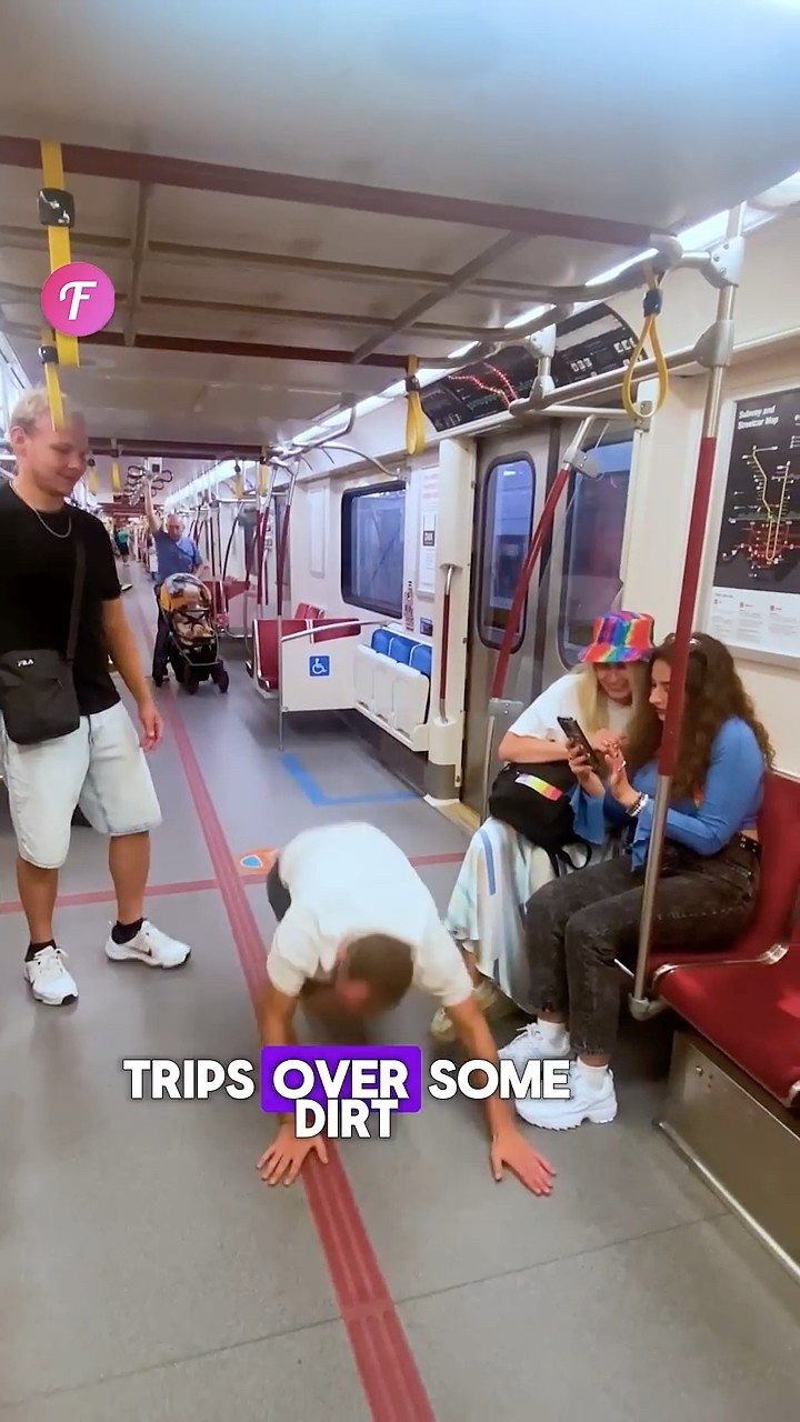 Karma Strikes Hard When Bullies Mock LGBTQ+ Girls on the Subway ? #shorts