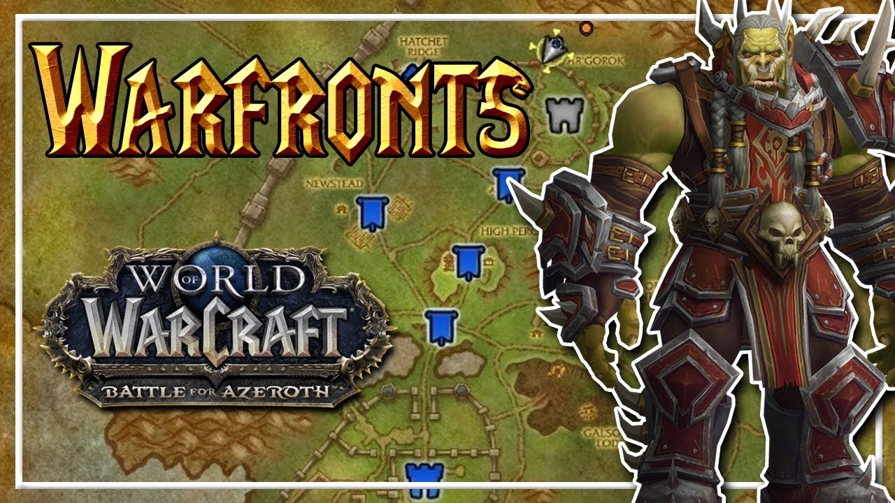 [FIRST LOOK] Warfronts│Battle for Azeroth Alpha