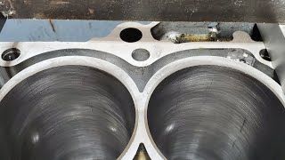 Honda /Acura K24 Honed and Clearanced for Wiseco Pistons and Lots of Boost.