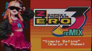 Street Fighter Zero 3 – Simple Rating (Karin’s Theme) #reMIX 💛✨ #SFZ3 #SFA3 • #Capcom #ArcadeMusic