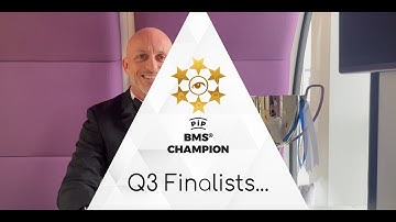 🎉 BMS® Champion 2025 🏆 Q3 Finalists Revealed! 🎉