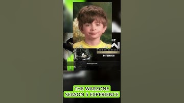THE WARZONE SEASON 5 EXPERIENCE #warzone #shorts