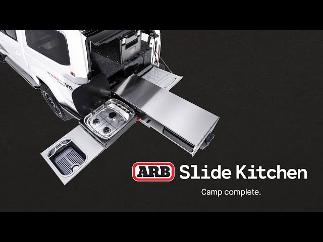 NEW! ARB Slide Kitchen | Camp Complete with ARB 4x4 Accessories class=