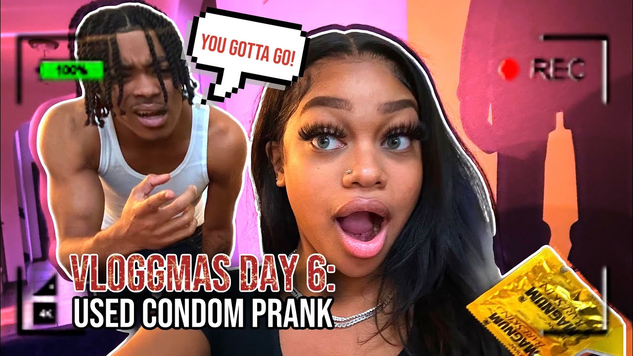 USED CONDOM PRANK😨 *GONE WRONG* | THEY KICKED ME OUT!