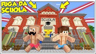 SCAPPIAMO DALLA SCUOLA PIÙ CATTIVA DI MINECRAFT ITA! screenshot 3