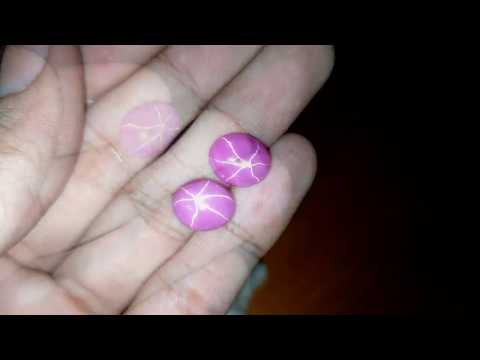 Di jual Batu Cincin Akik Rubi Star 6 Ray Asli (Kode 1440) Kode Barang : 1440 Nama Gemology Batu (Gem. 