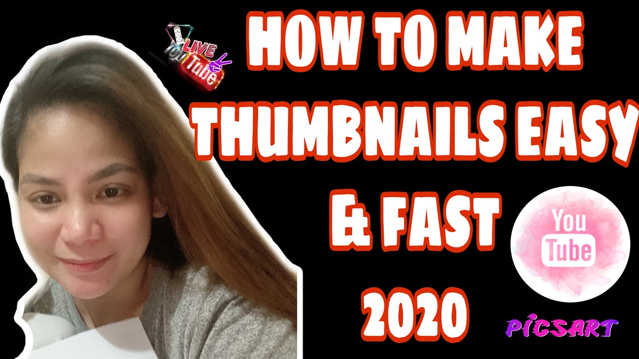 Fast Solve Thumbnail HOW TO MAKE THUMBNAIL FAST AND EASY 2020! - YouTube