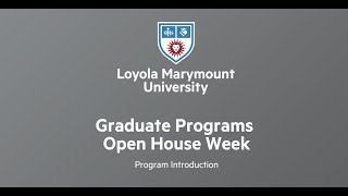 LMU School of Film and Television - Program Overview