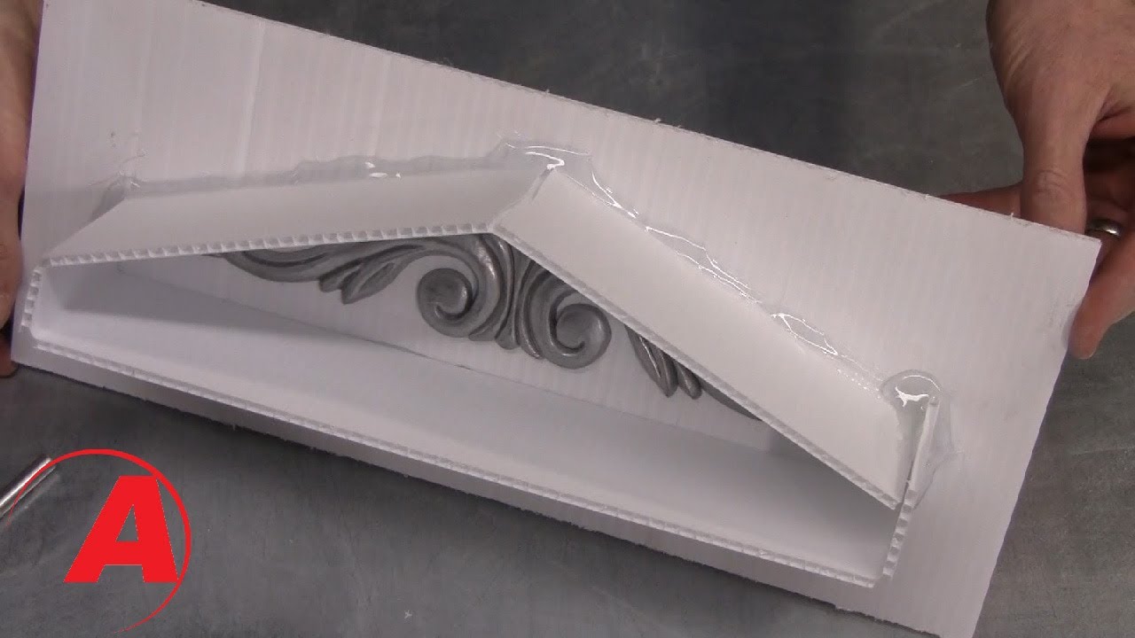 Corrugated Plastic For Creating Custom Silicone Mold Boxes | Alumilite