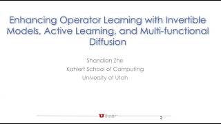 Enhancing Operator Learning with Invertible Architectures and Multi-Functional Diffusion