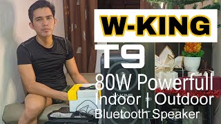 W-king T9  | 80w  powerfull indoor & outdoor karaoke Speaker