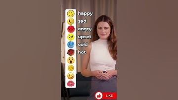 Feelings and Emotions Vocabulary in English