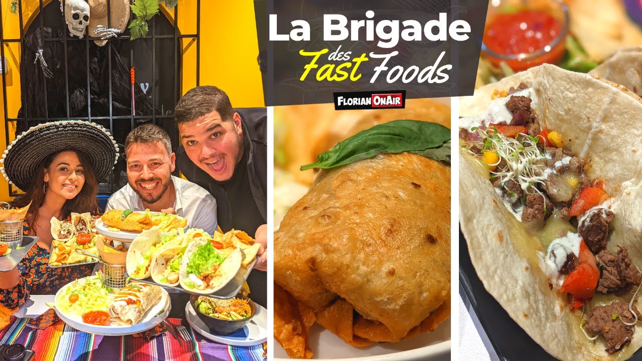 Un RESTO MEXI-SAIN ? La BRIGADE teste le concept ! - VLOG 1221