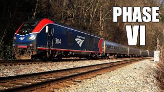PHASE 6 ALC Charger Leads Amtrak's Cardinal!