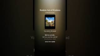 Random Acts of Kindness - Newer Version
