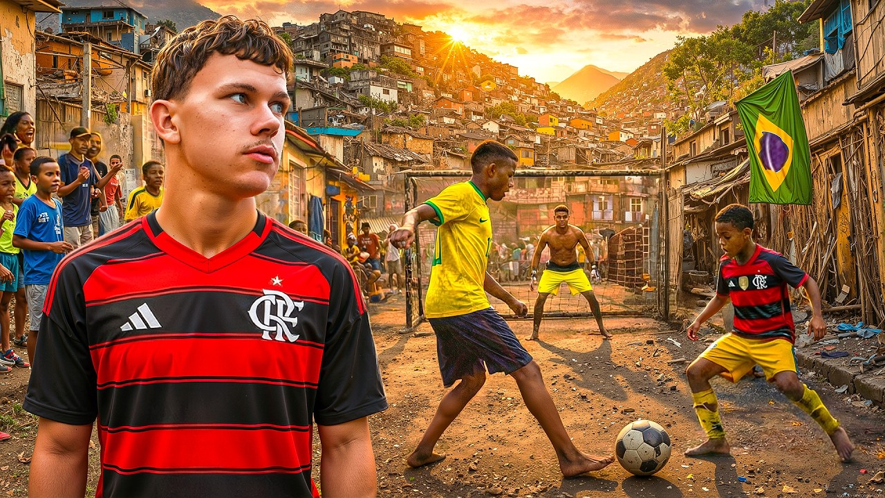 J’ai joué au foot dans les favelas du Brésil