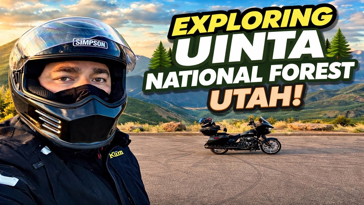 I Rode Through Uinta National Forest in Utah