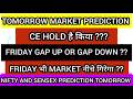 Kal market kaisa rahega | Nifty Expire | Nifty Prediction | Tomorrow gap up or gap down | 8 May