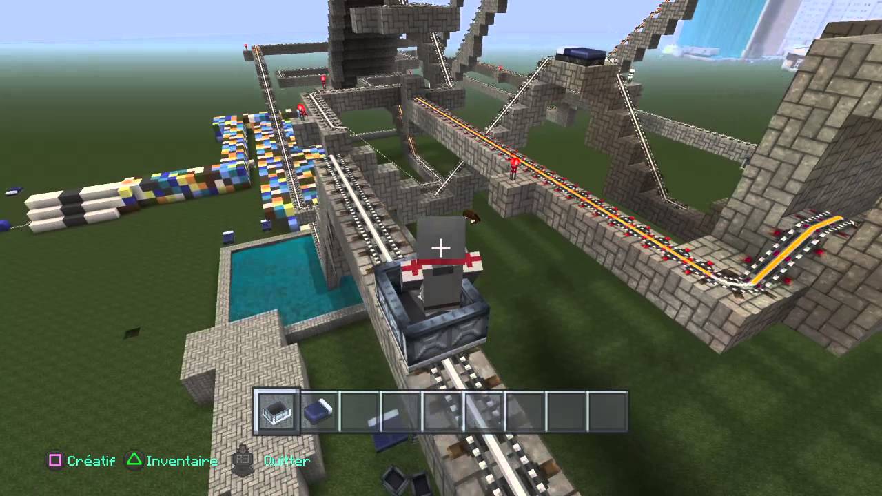 Le plus long grand huit minecraft 2015 - YouTube