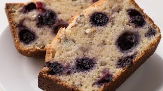 Lemon Blueberry Bread with Rushion McDonald