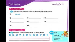 [A1 Movers Mini Trainer 1] Training and Exam Practice - Audio CD - Page 6   Exercise 1